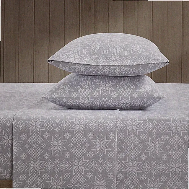 4-Piece Queen Size Bed Sheet Set - Fitted & Flat Sheets & Matching Pillowcase...