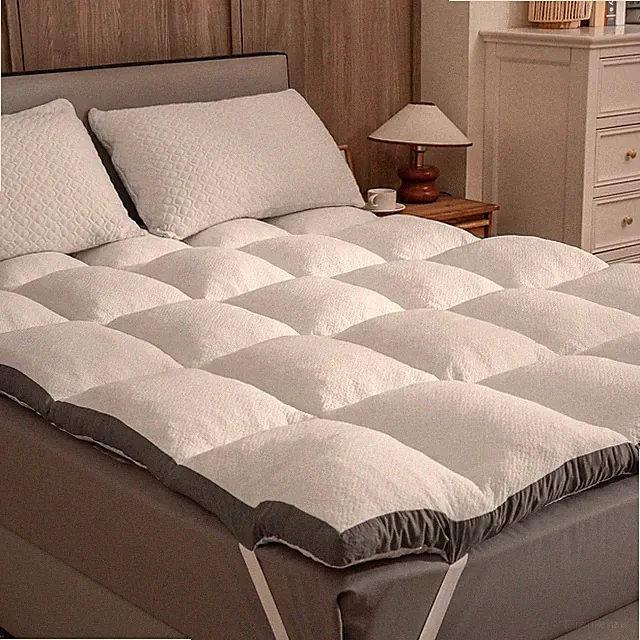 King Mattress Topper - Pillow Top Mattress Topper King, Soft Fluffy Mattress...