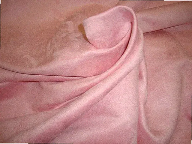PINK Suede fabric Polyester micro faux suede 58" wide upholstery fabric